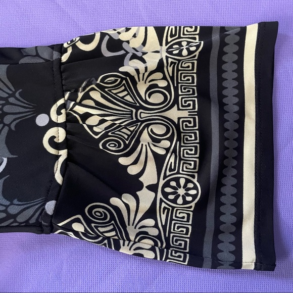 Evan Piccone Black Chain Design Dress Size 12 - Picture 6 of 8